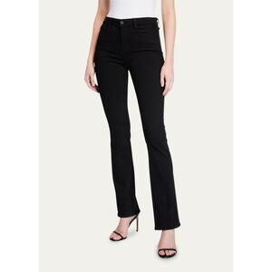L'Agence Oriana High Rise Straight - Noir